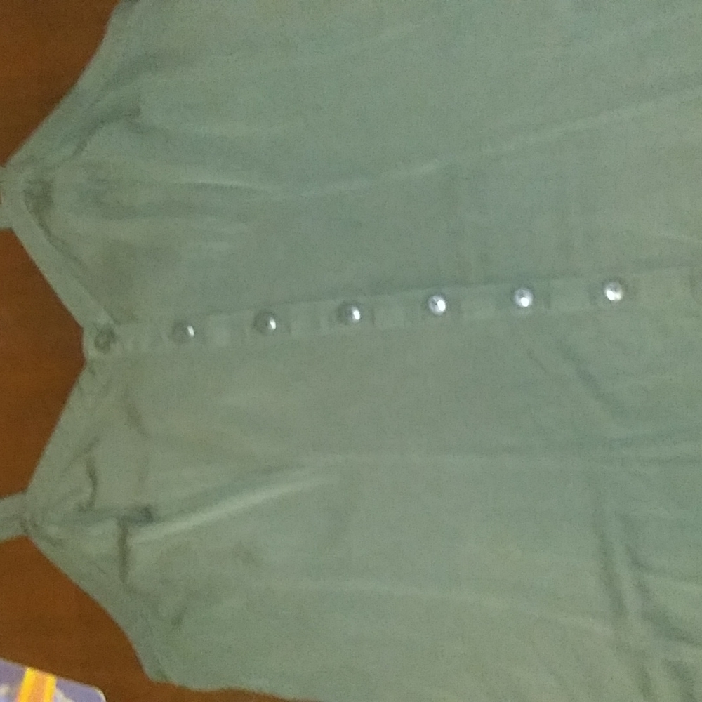 Torrid stretch button down cami - Picture 6 of 8